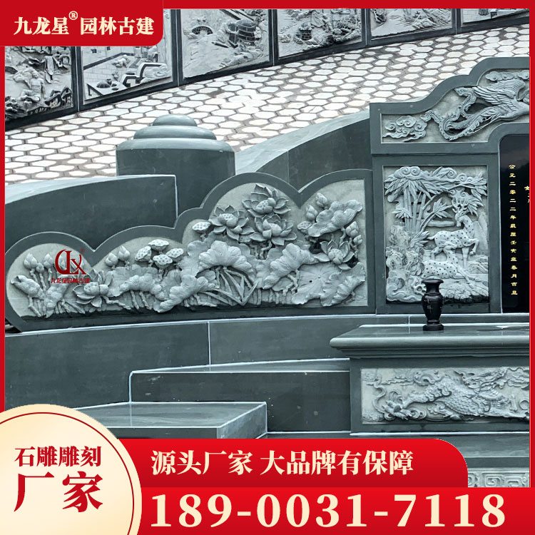 石雕墓碑圖片
